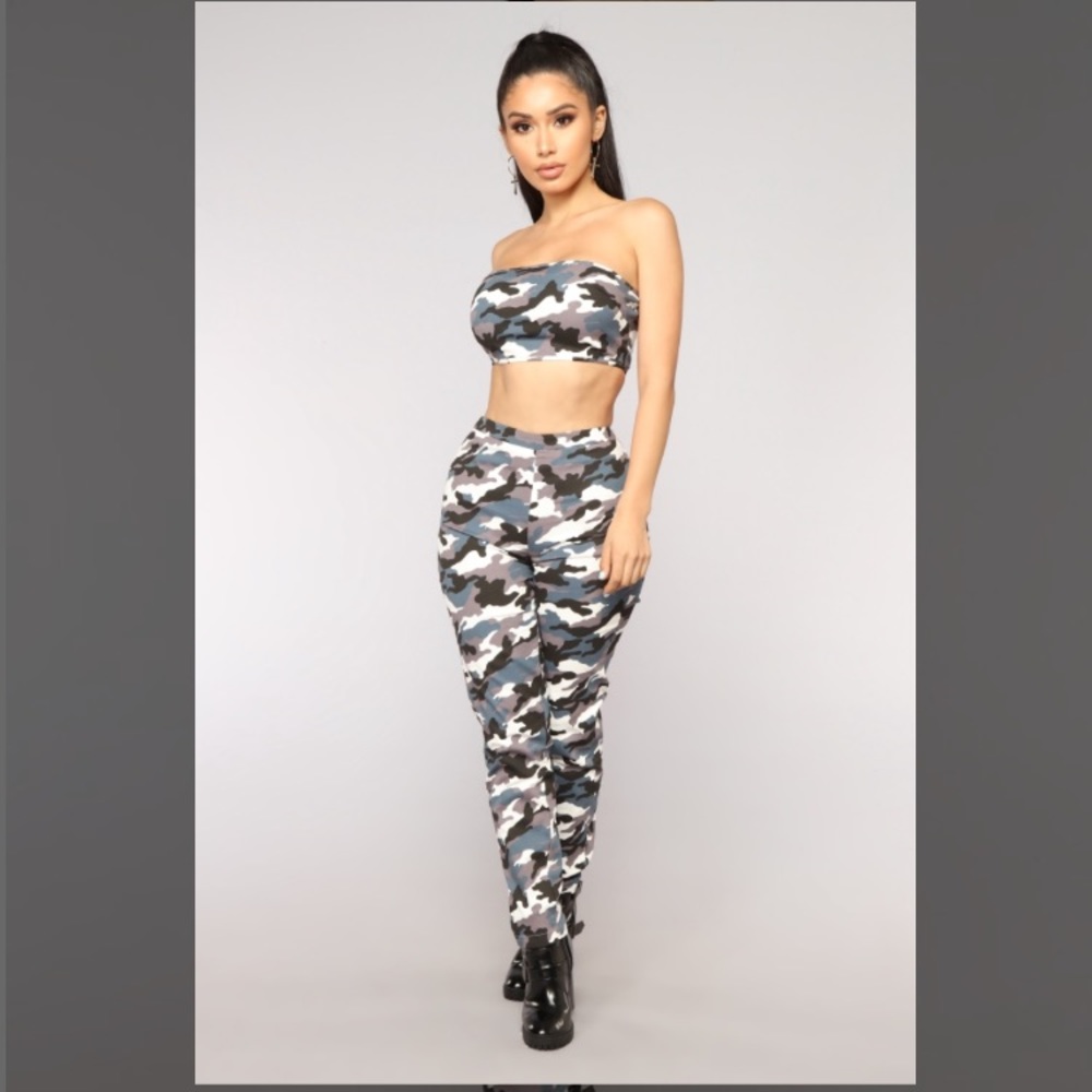 Two Piece Camo Set
